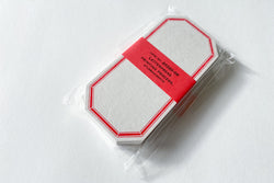 Letterpress Label Card