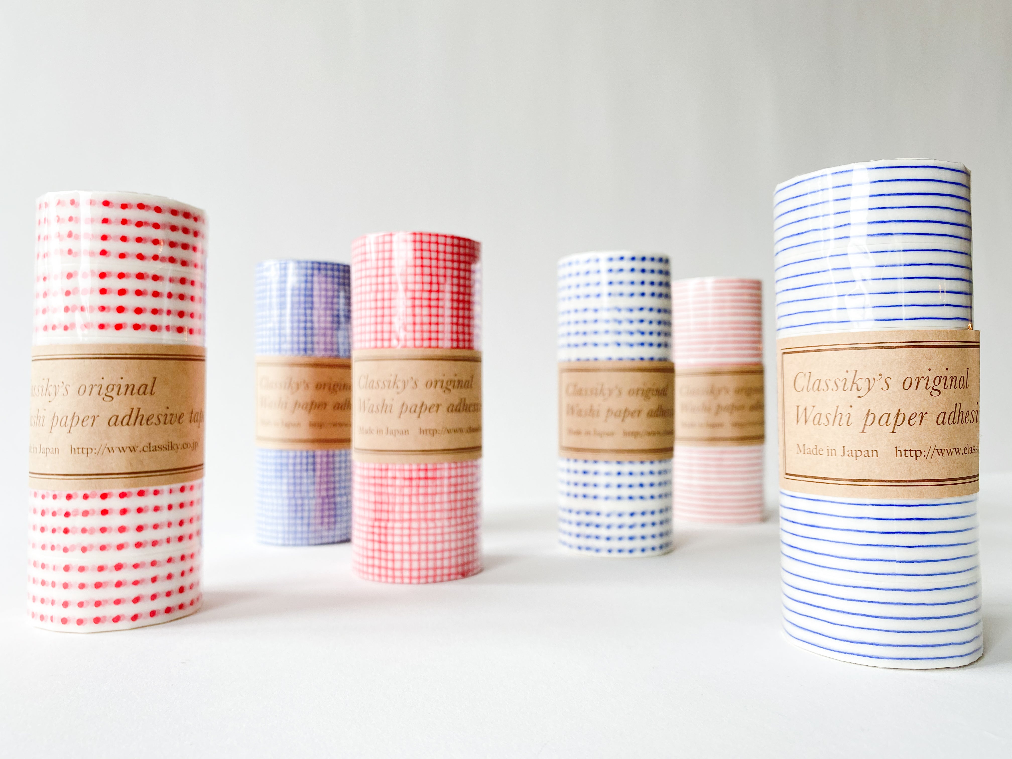 Mitsou Washi Tape - 6 piece pack