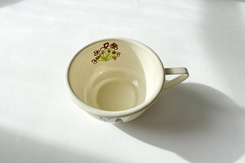 Toranekobonbon Enameled Milk Cup