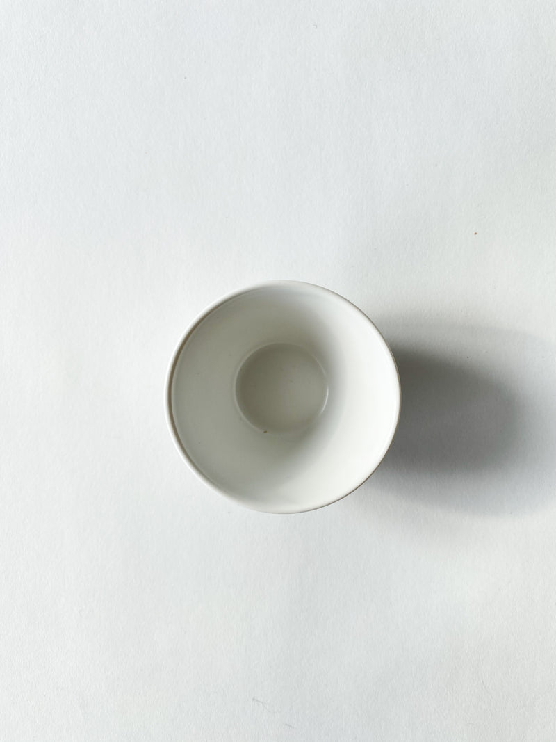 White Porcelain Long Cup Small