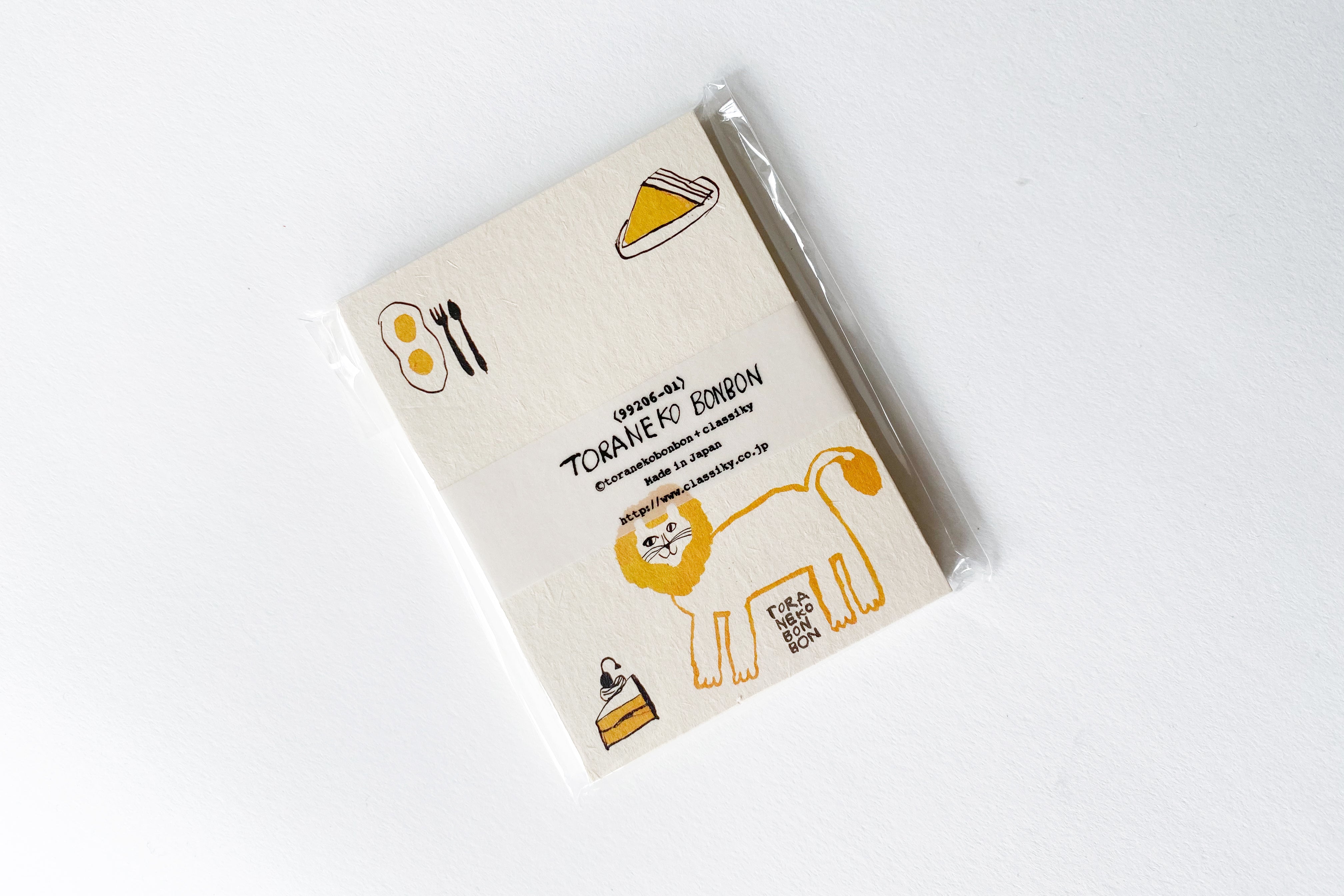 Toranekobonbon Message Card