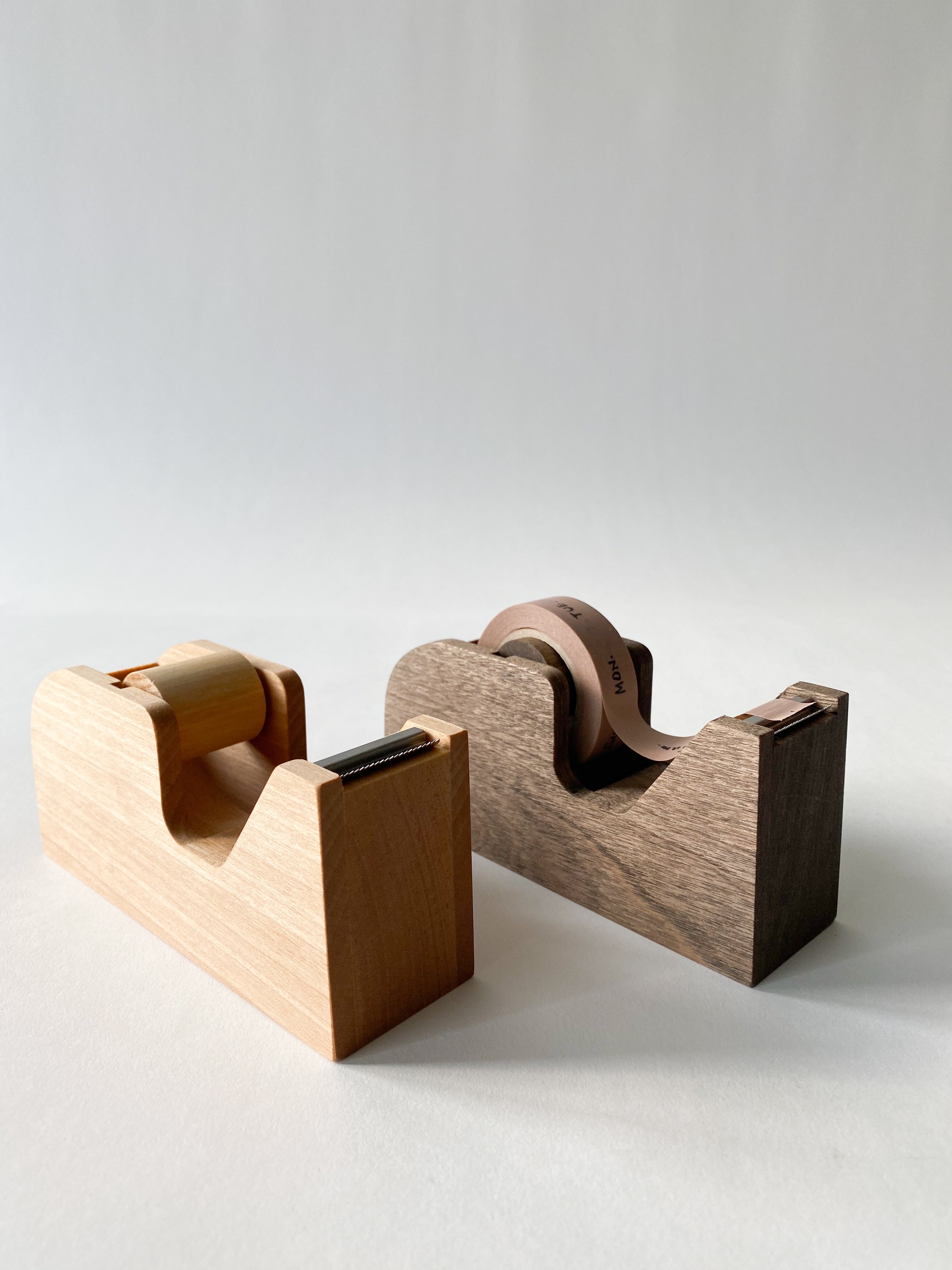 Wood Tape Dispenser