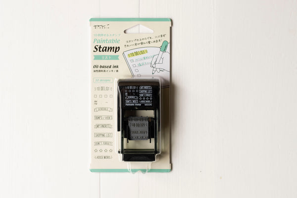 Paintable Stamp - List