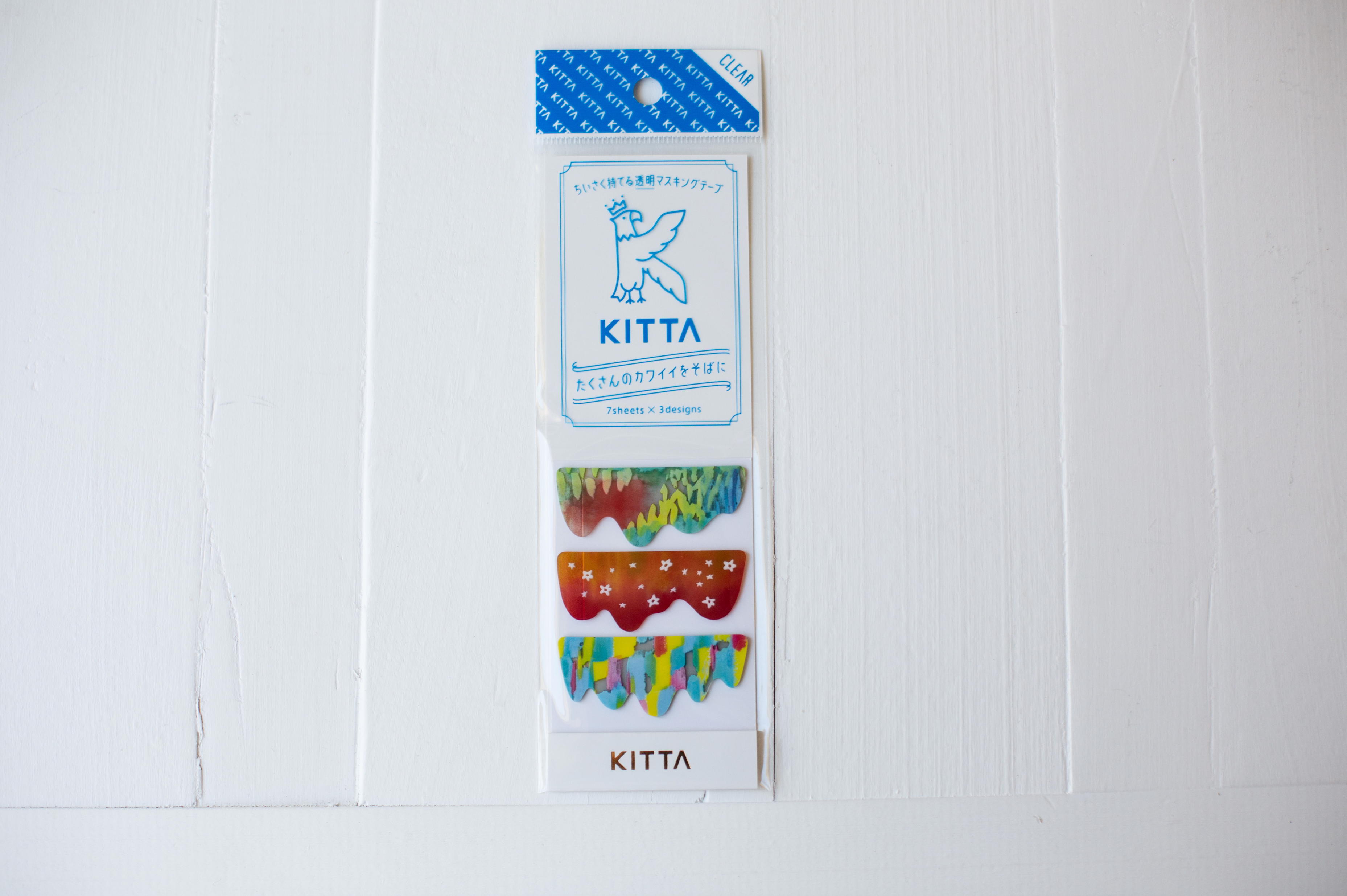 KITTA Washi Tape Sticky Note - Clear