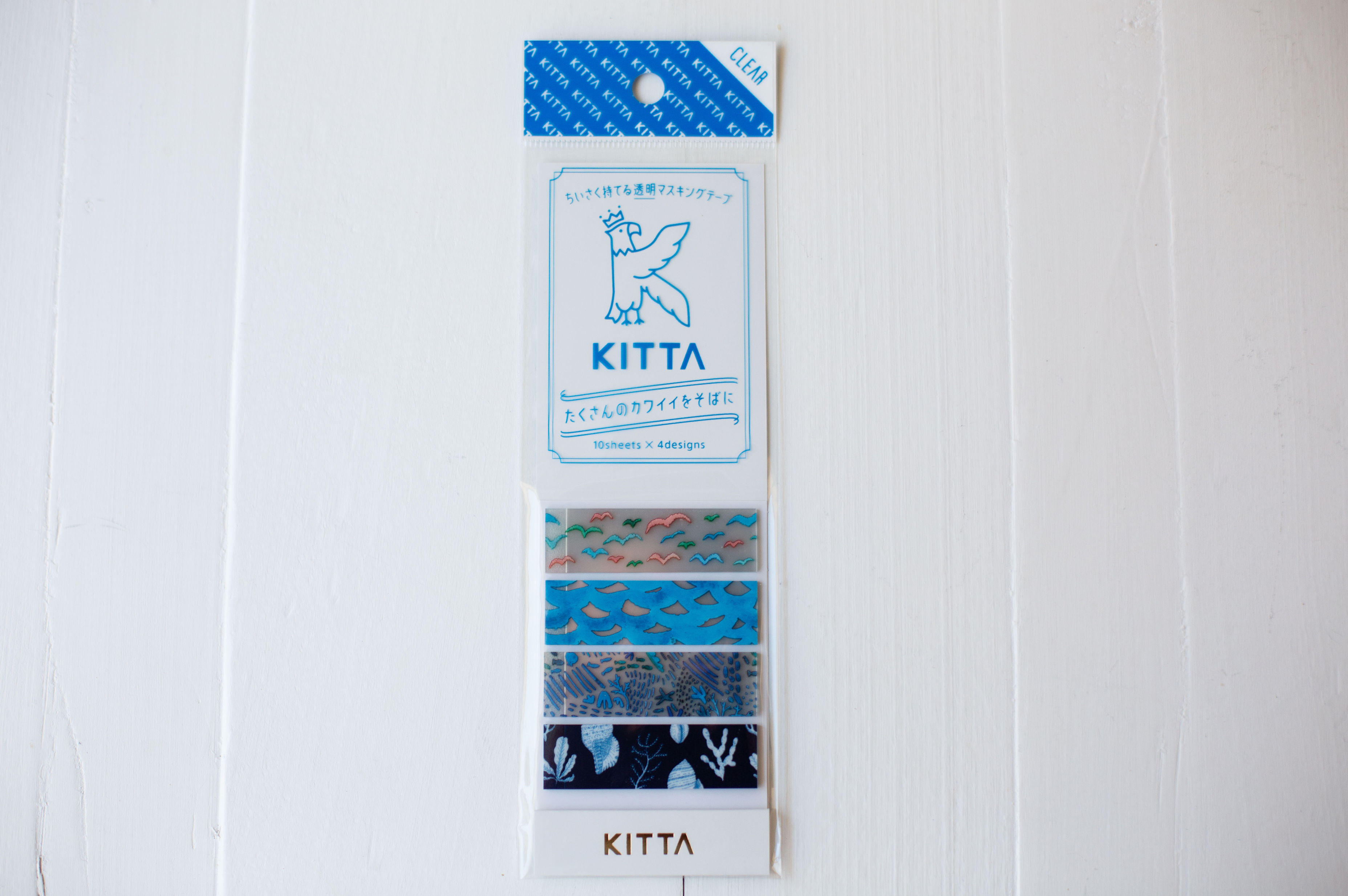 KITTA Washi Tape Sticky Note - Clear