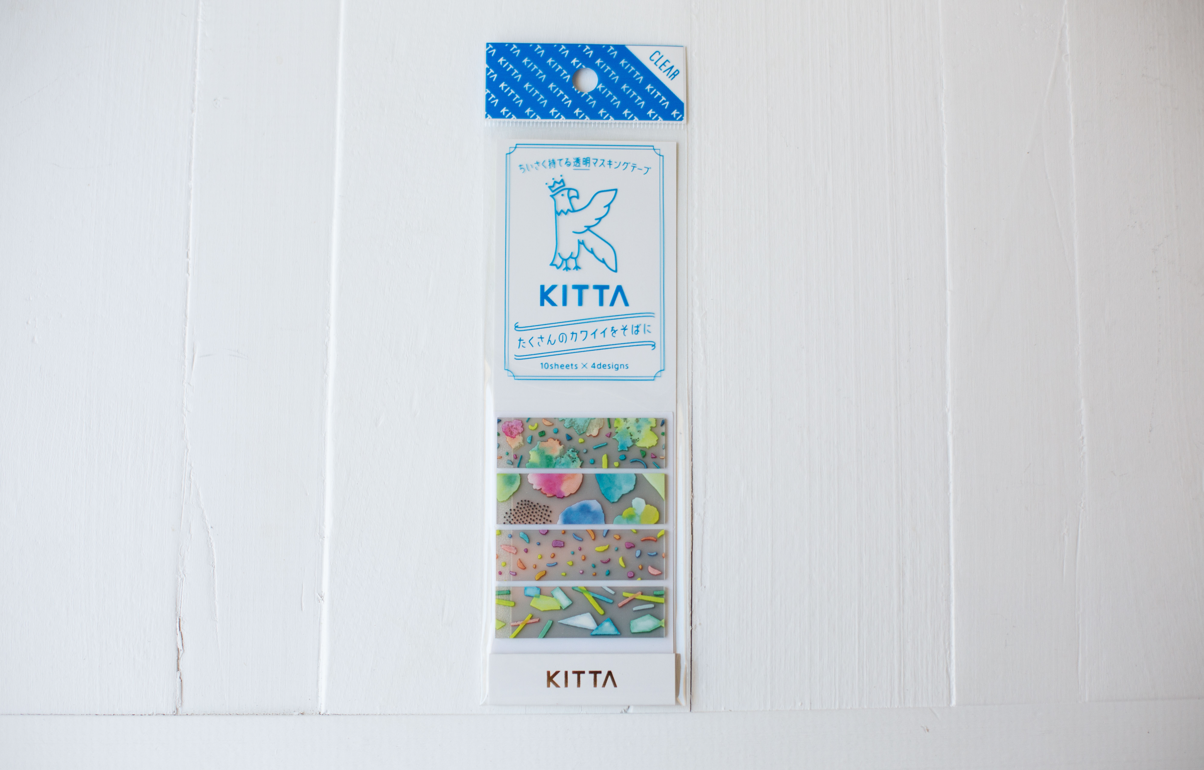 KITTA Washi Tape Sticky Note - Clear