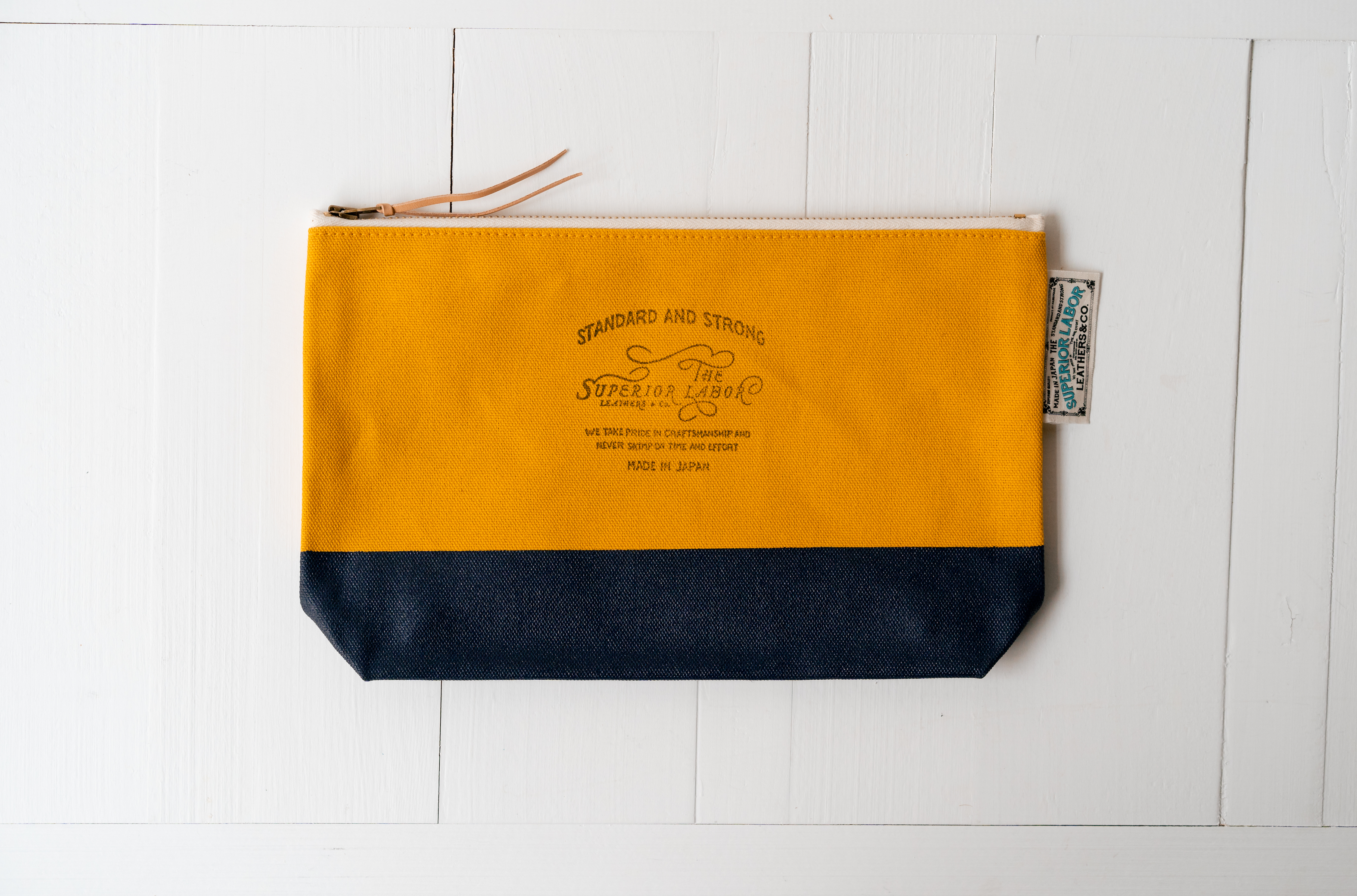 Yellow Engineer Pouch  - Large 04