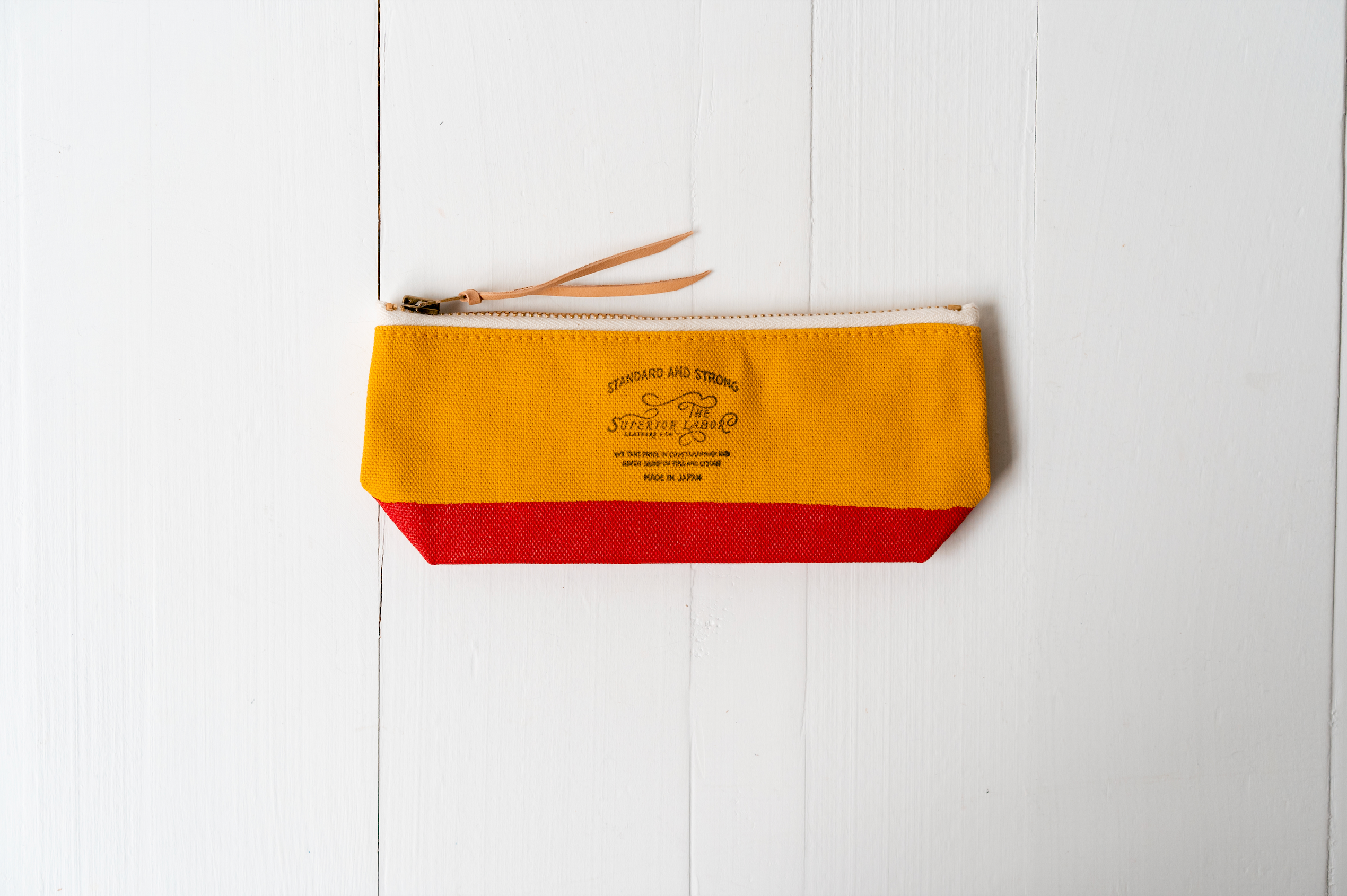 Yellow Engineer Pouch  - Shallow