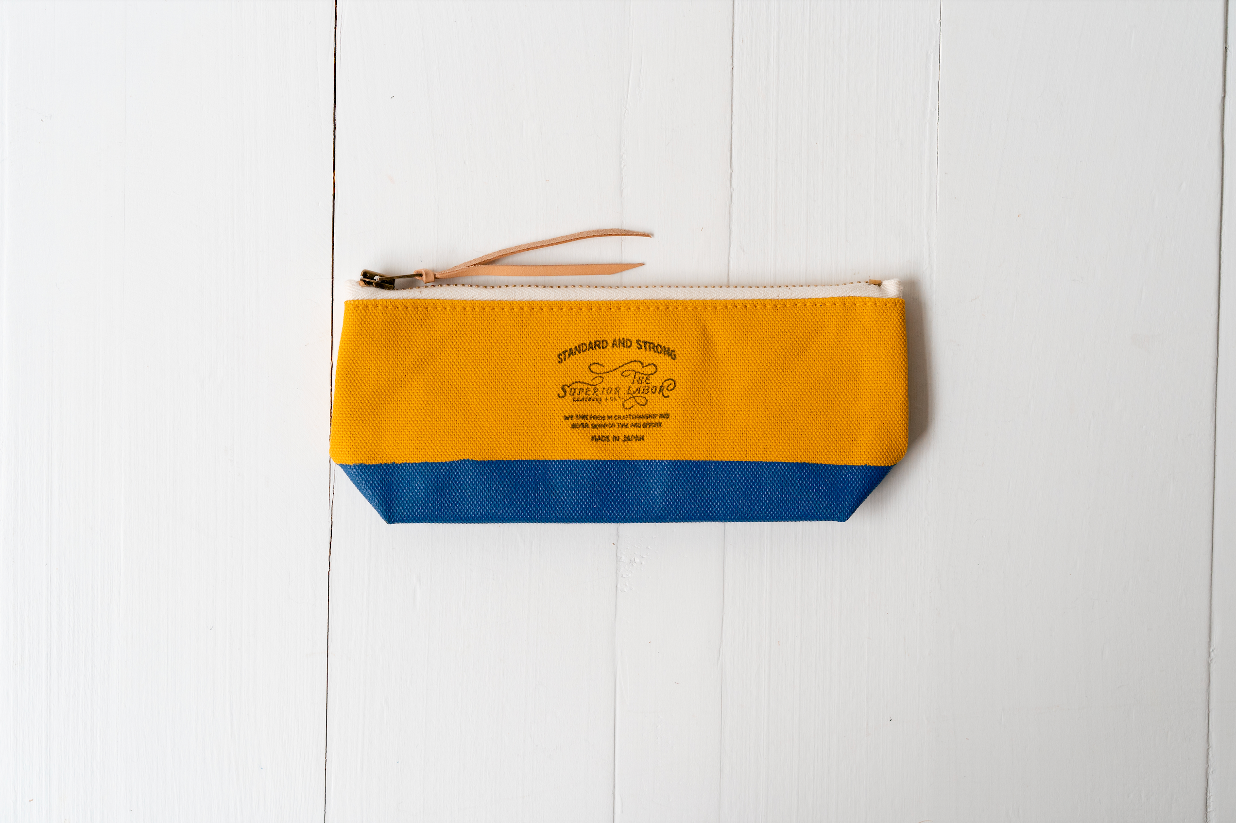 Yellow Engineer Pouch  - Shallow