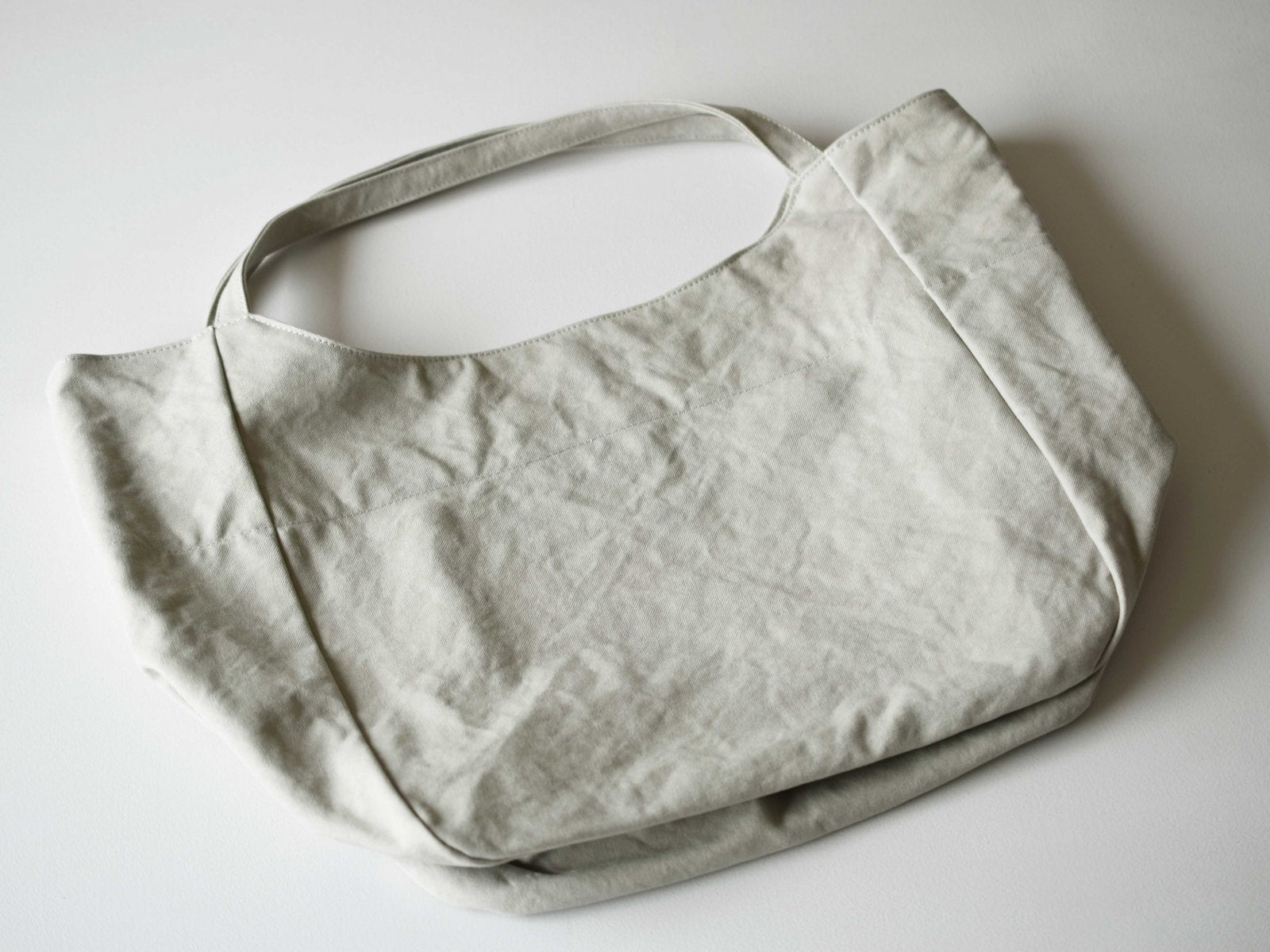 Cecil Bag - French Military Cotton / Light Grey