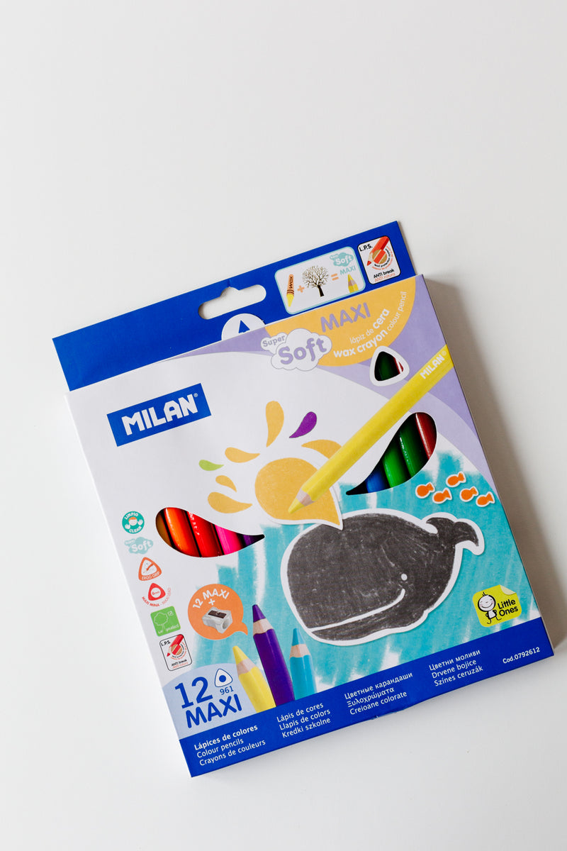 MILAN Soft Coloured Pencils