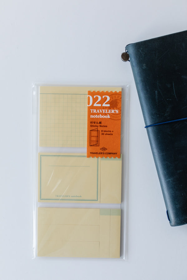 Traveler's Notebook Regular Size Refill - 022 Sticky Notes