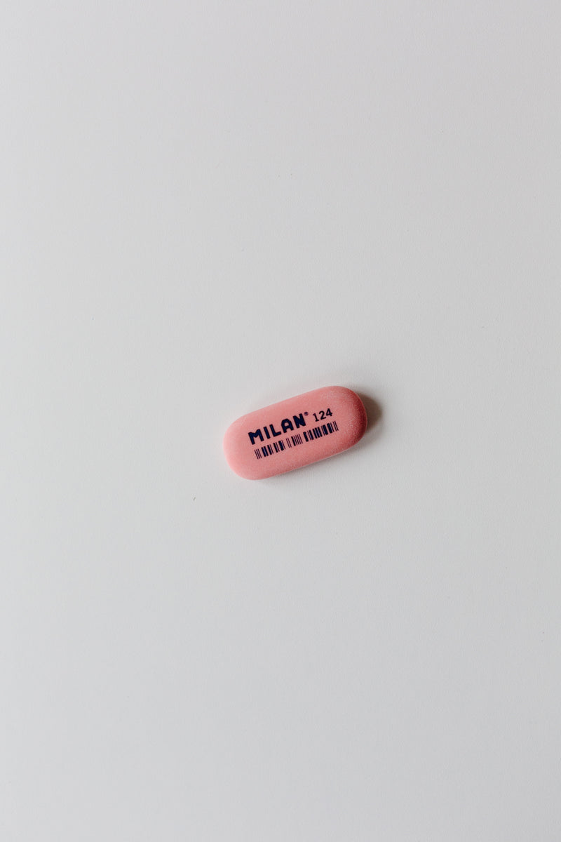 MILAN 124 Erasers - Pink