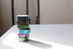 Gingham and Pin Dots Washi Tape