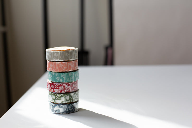 Flower and Squirrel Washi Tape