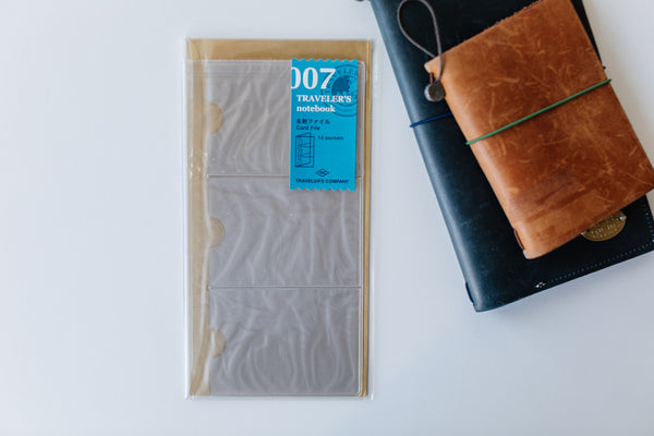 Traveler's Notebook Regular Size Refill - 007 Business Card File