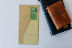 Traveler's Notebook Regular Size Refill - 006 Pocket Sticker