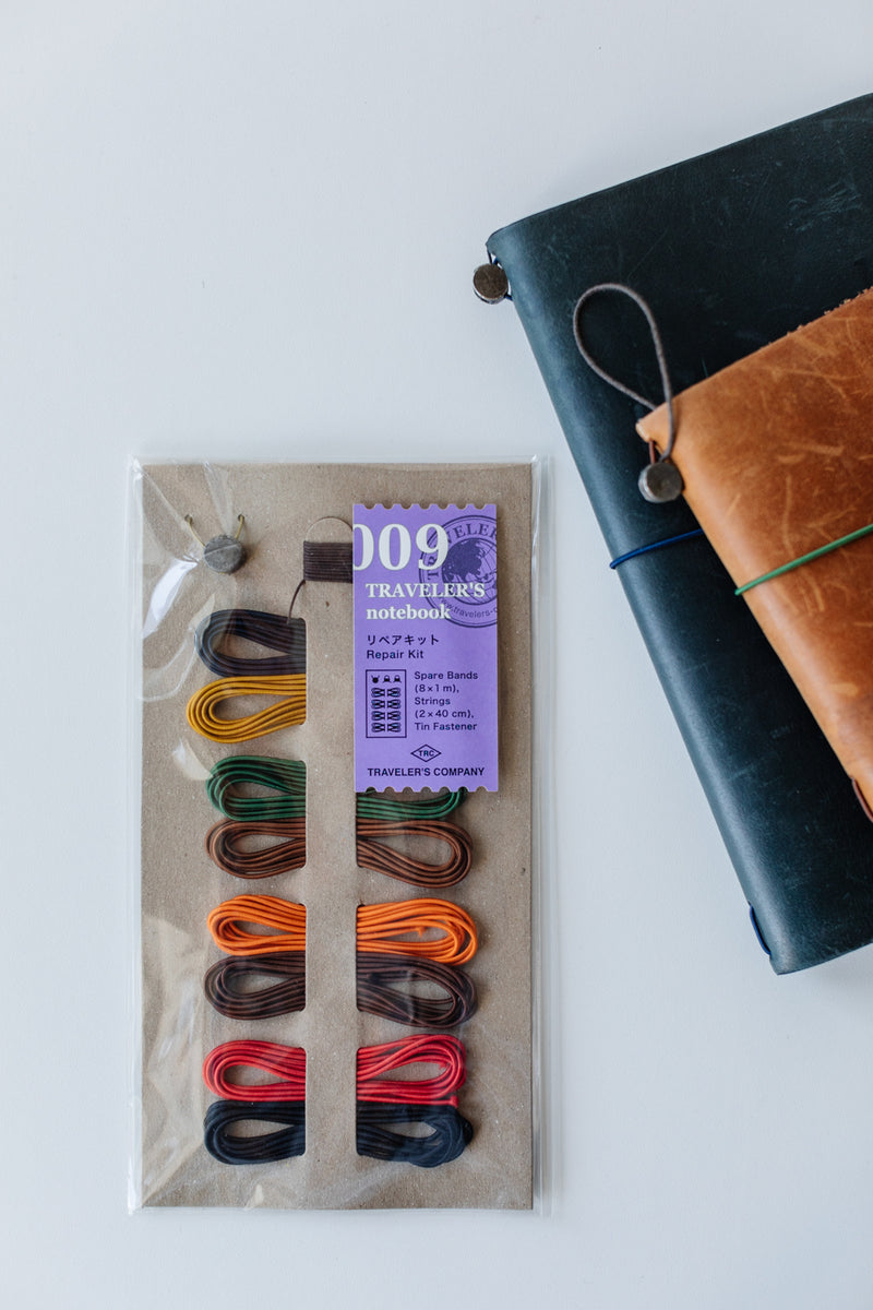 Traveler's Notebook Regular Size Refill - 009 Repair Kit (8 Colours)