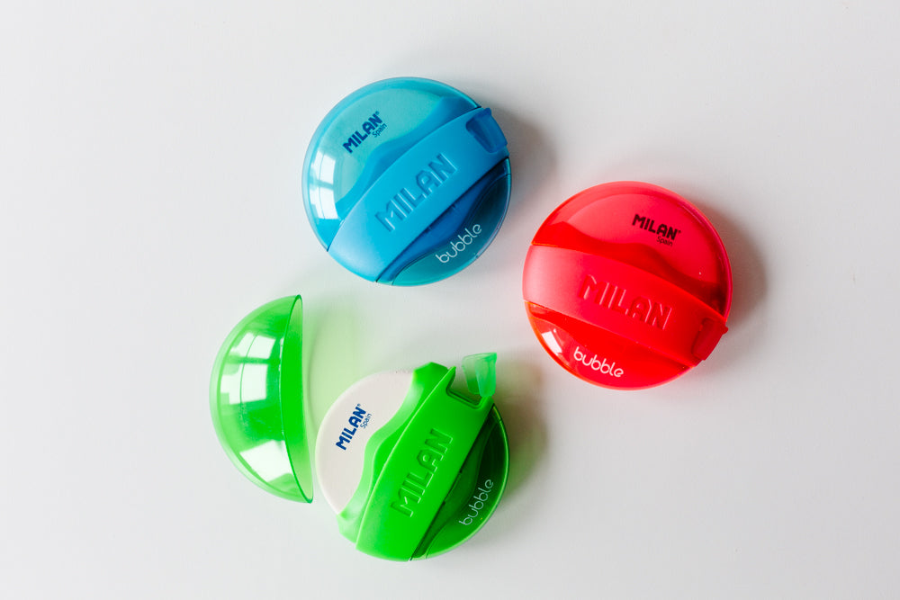 MILAN Bubble Sharpener and Eraser