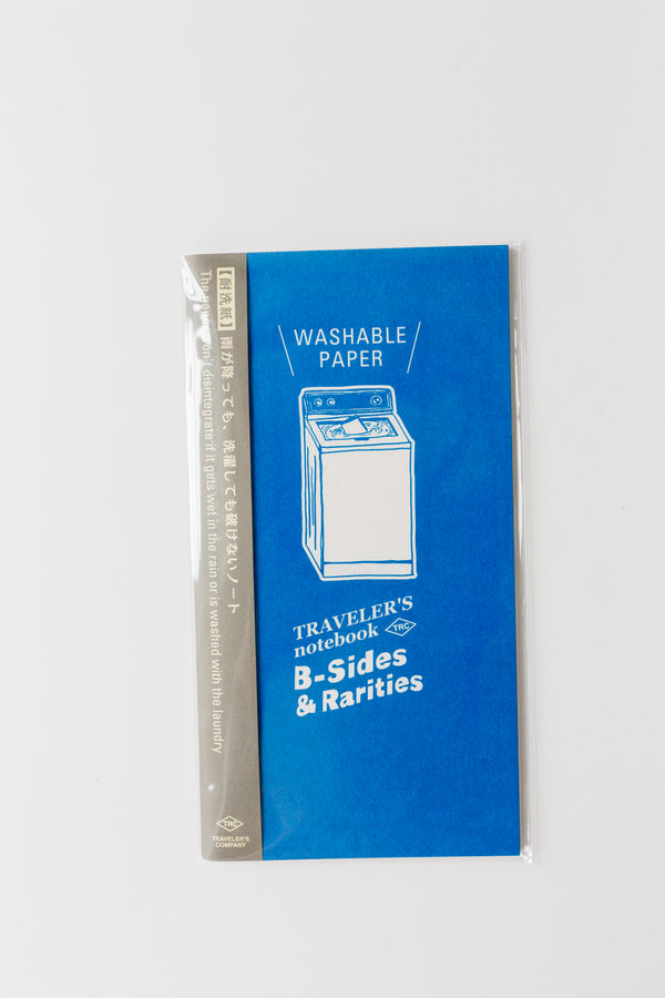 Traveler's Notebook Regular Size Refill - Washable Paper Refill